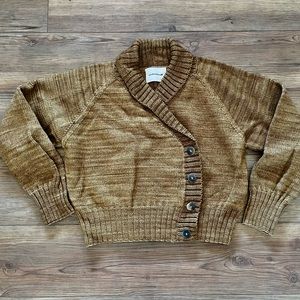 Bronze saltwater cardigan by misha & puff
